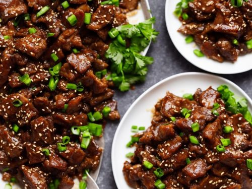 Crispy Mongolian lamb