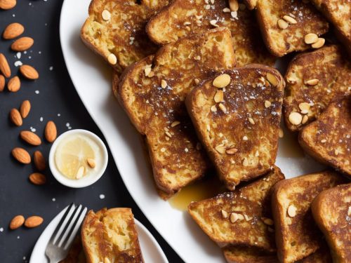 Crunchy Almond Panettone French Toast