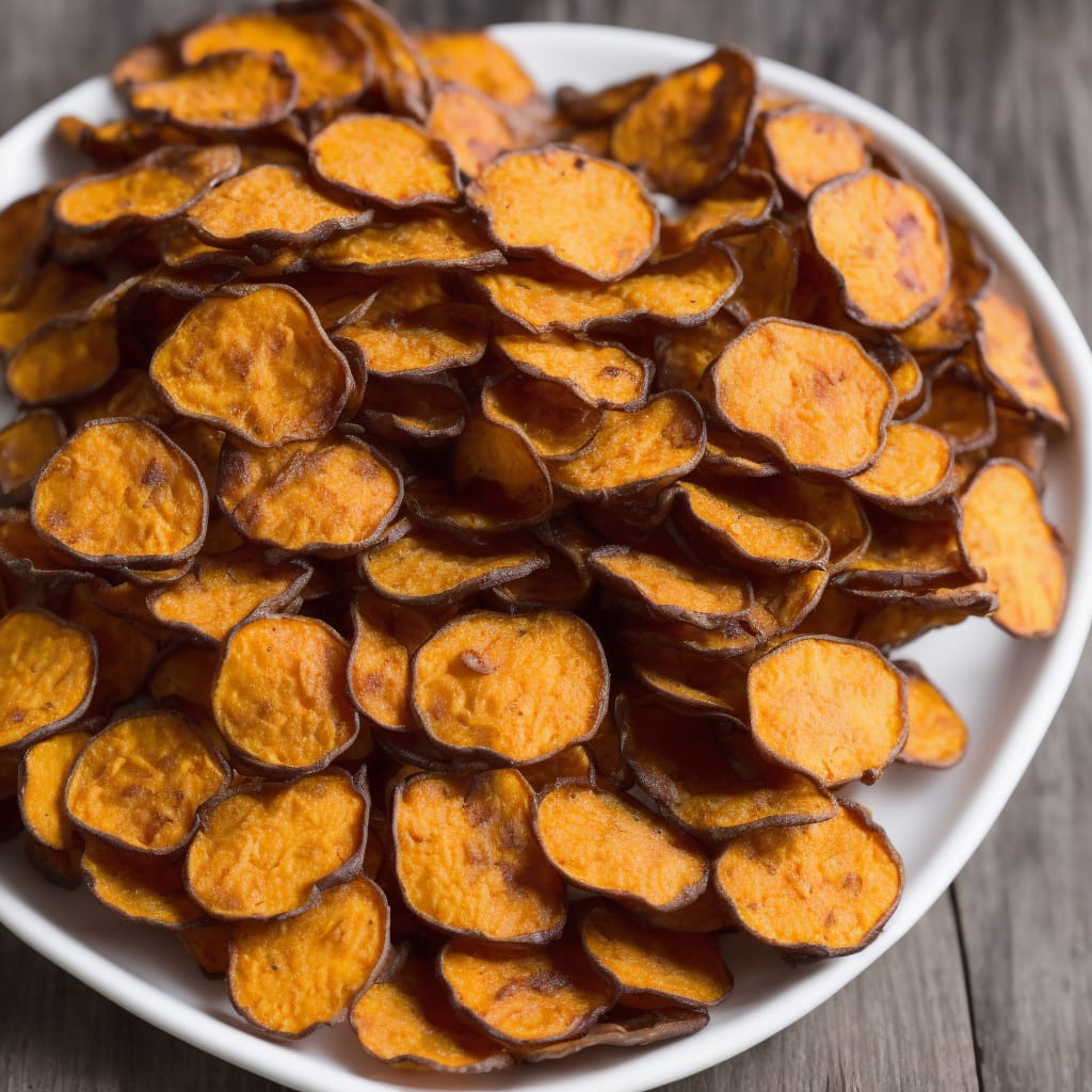 Crunchy Smoked Sweet Potato Chips Recipe | Recipes.net