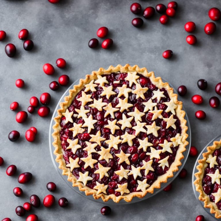 Crustless Cranberry Pie Recipe | Recipes.net