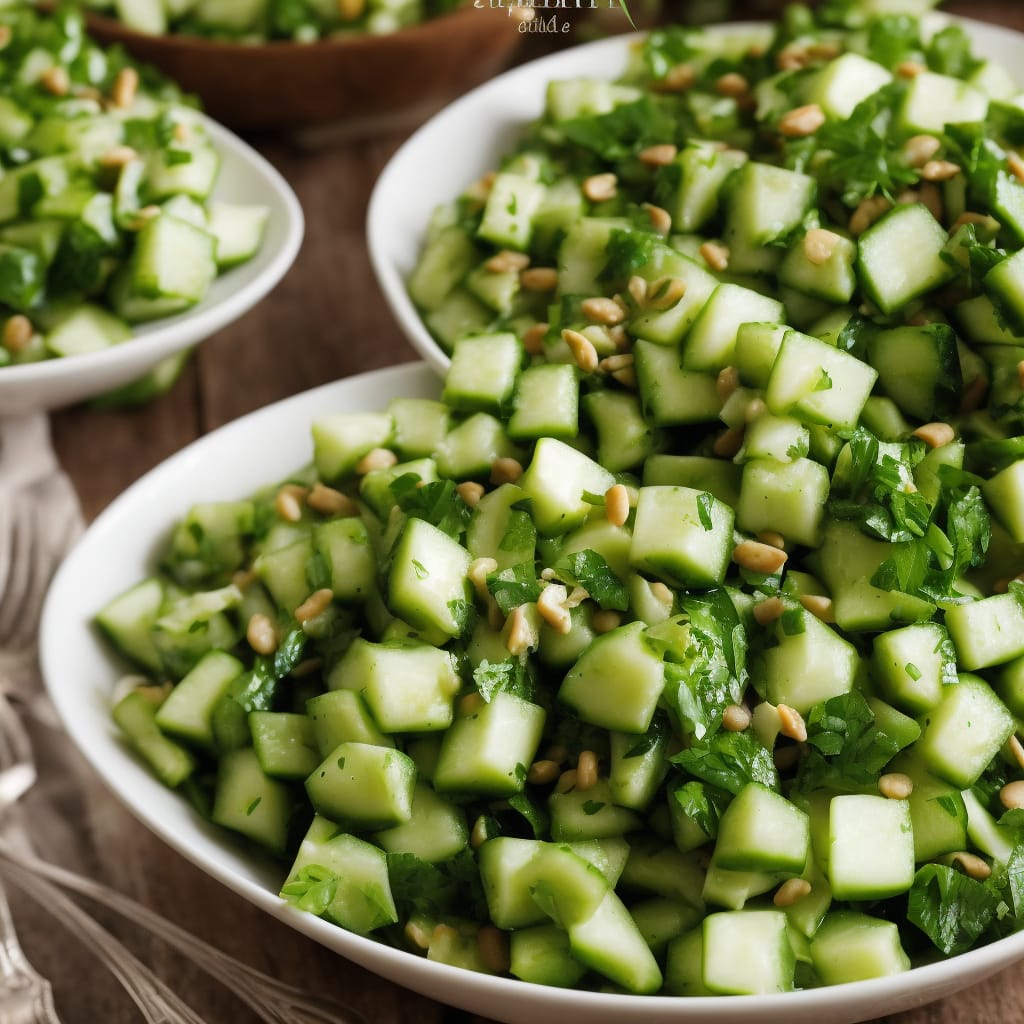 Cucumber & Pea Salad