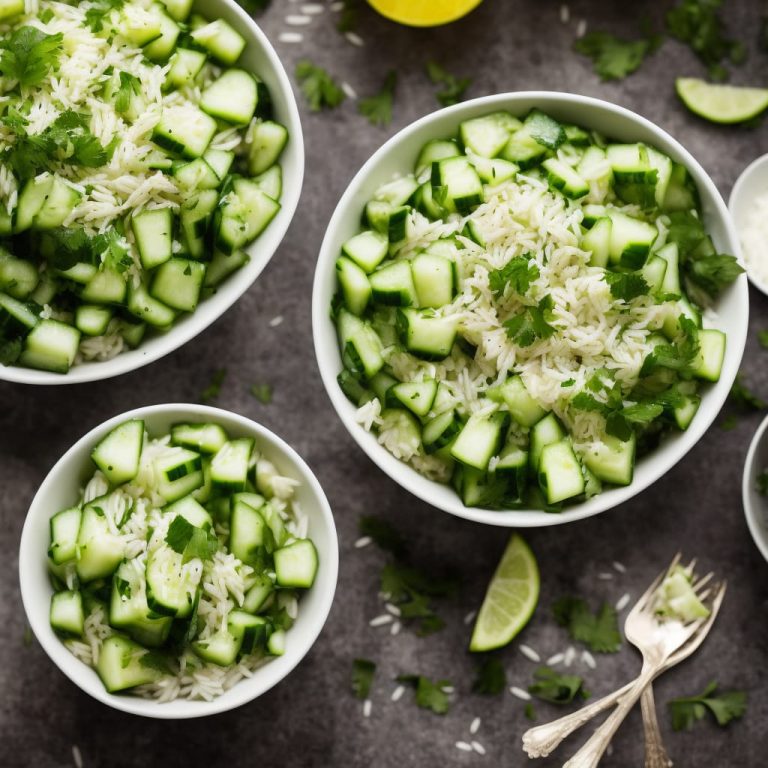 Cucumber Salad with Rice Vinegar Recipe