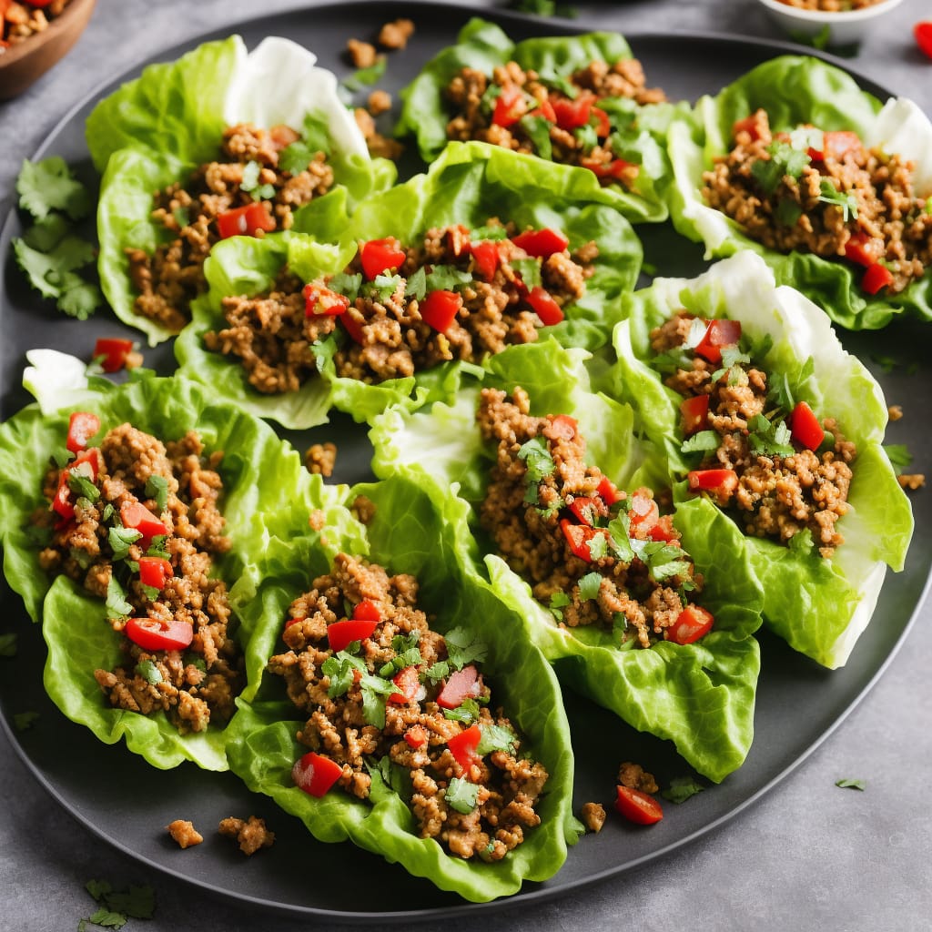 Curried Turkey Lettuce Wraps