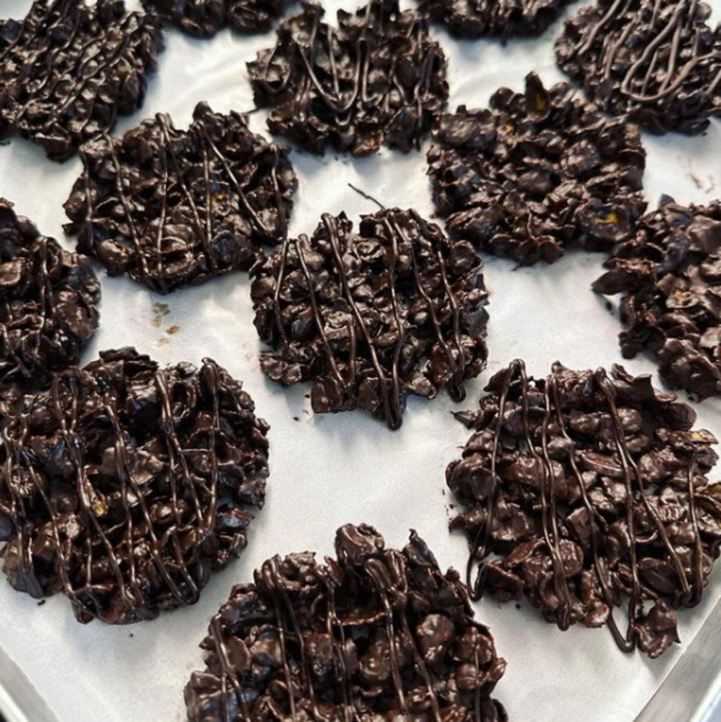 Dark Chocolate Almond Rocks Recipe
