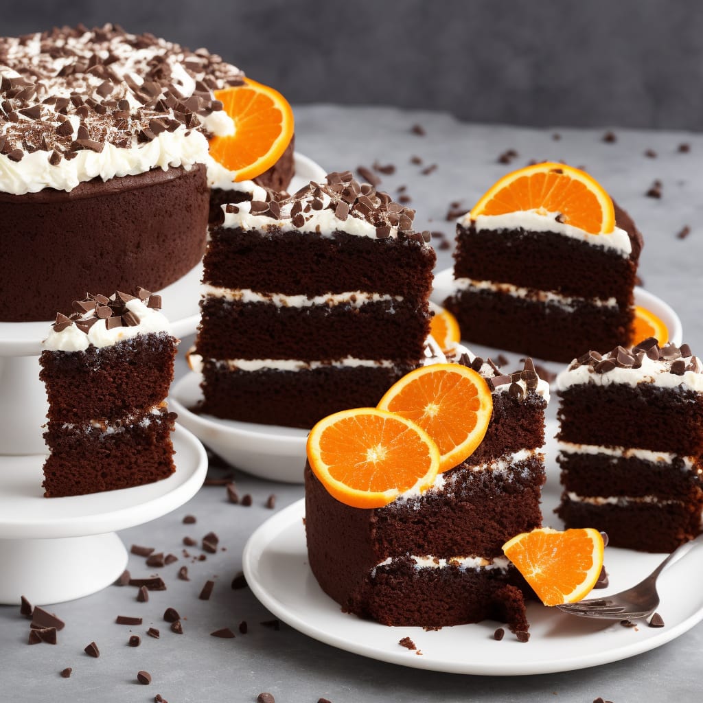 Dark Chocolate & Orange Cake