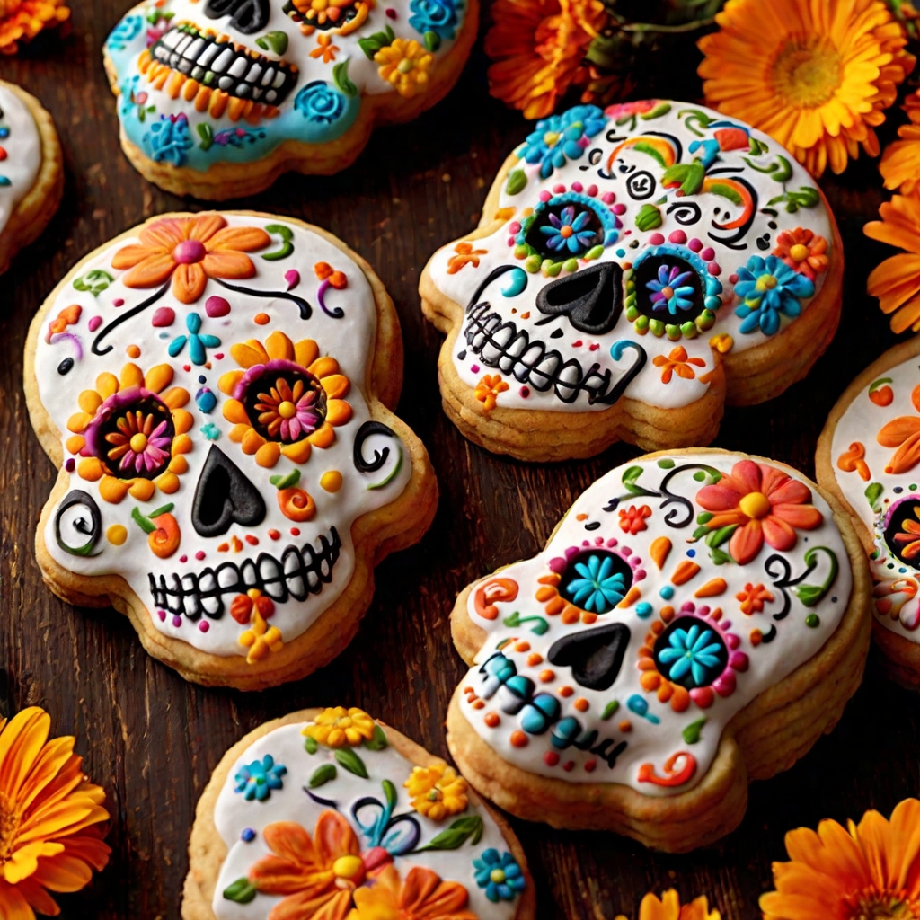 Day of the Dead Biscuits