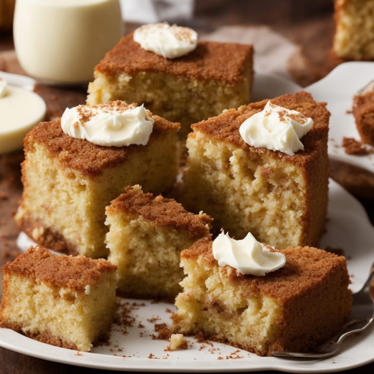 Deep South Eggnog Cake Recipe
