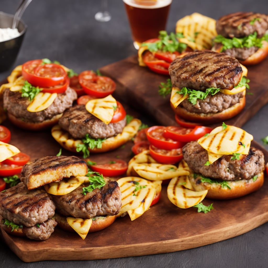 Delicious Grilled Hamburgers