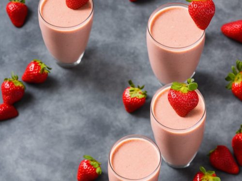 Delicious, Healthy Strawberry Shake Recipe