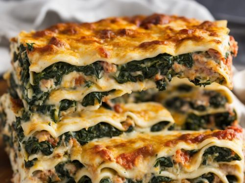 Delicious Spinach and Turkey Lasagna
