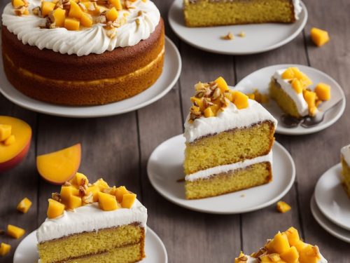 Delightfully Exotic Mango Cake