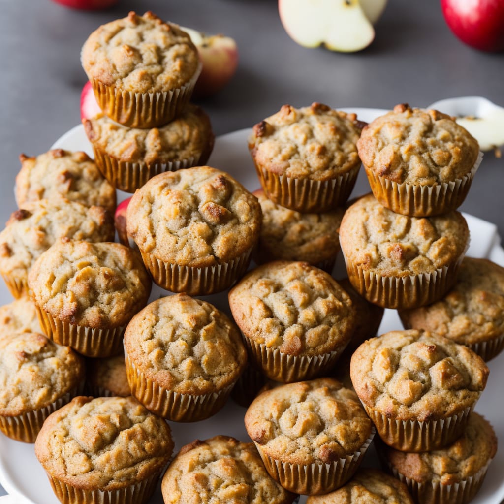 Diabetic-Friendly Apple Muffins