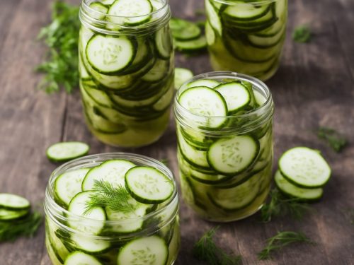 Dill Pickled Cucumbers