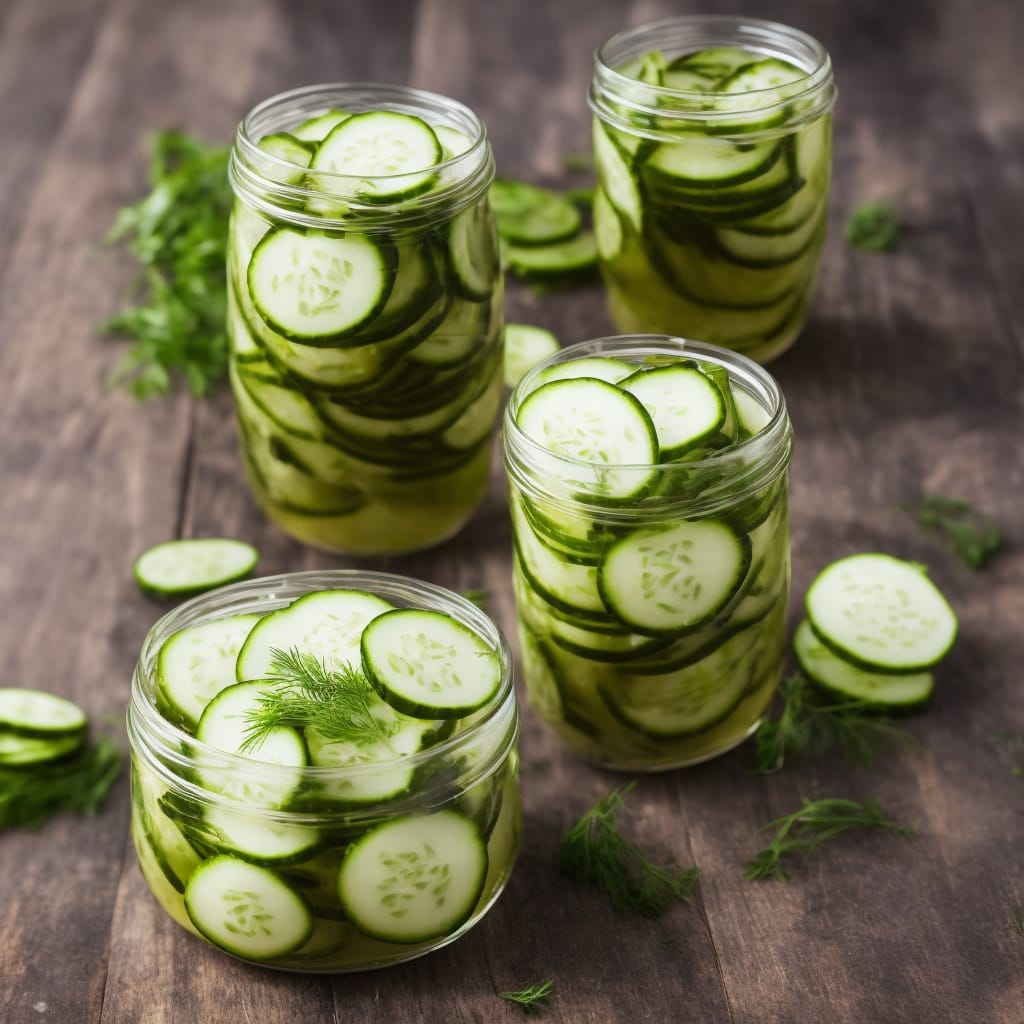 Dill Pickled Cucumbers