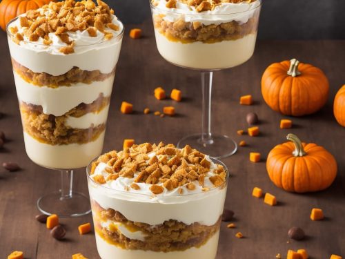 dish name Easy Pumpkin Cream Trifle Recipe
