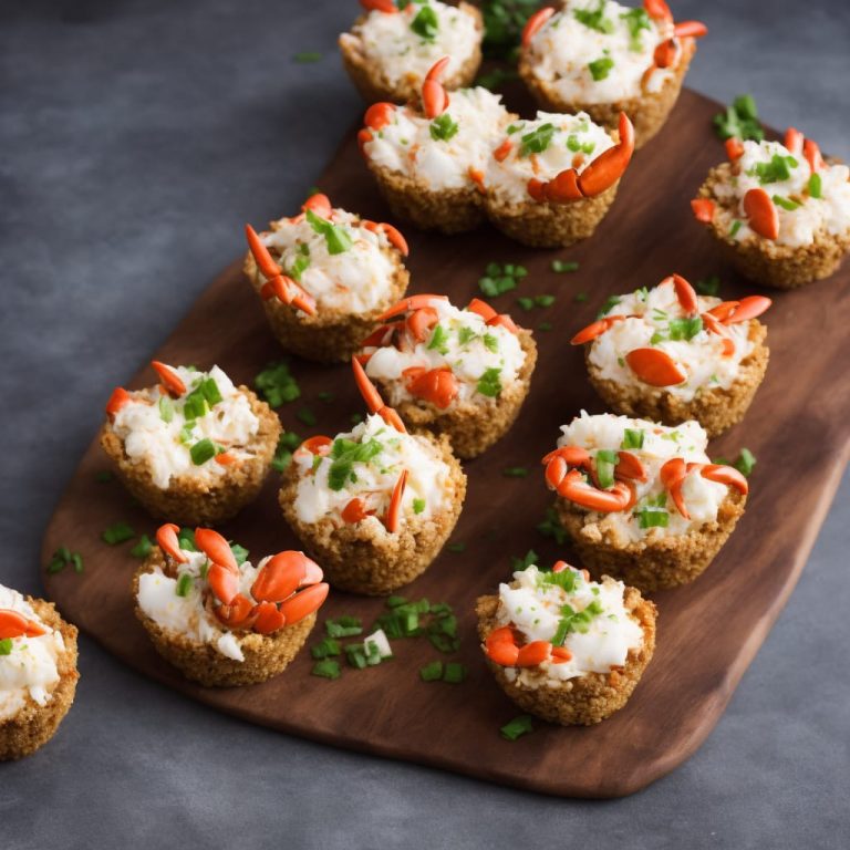 Dressed Crab Cups Recipe | Recipes.net