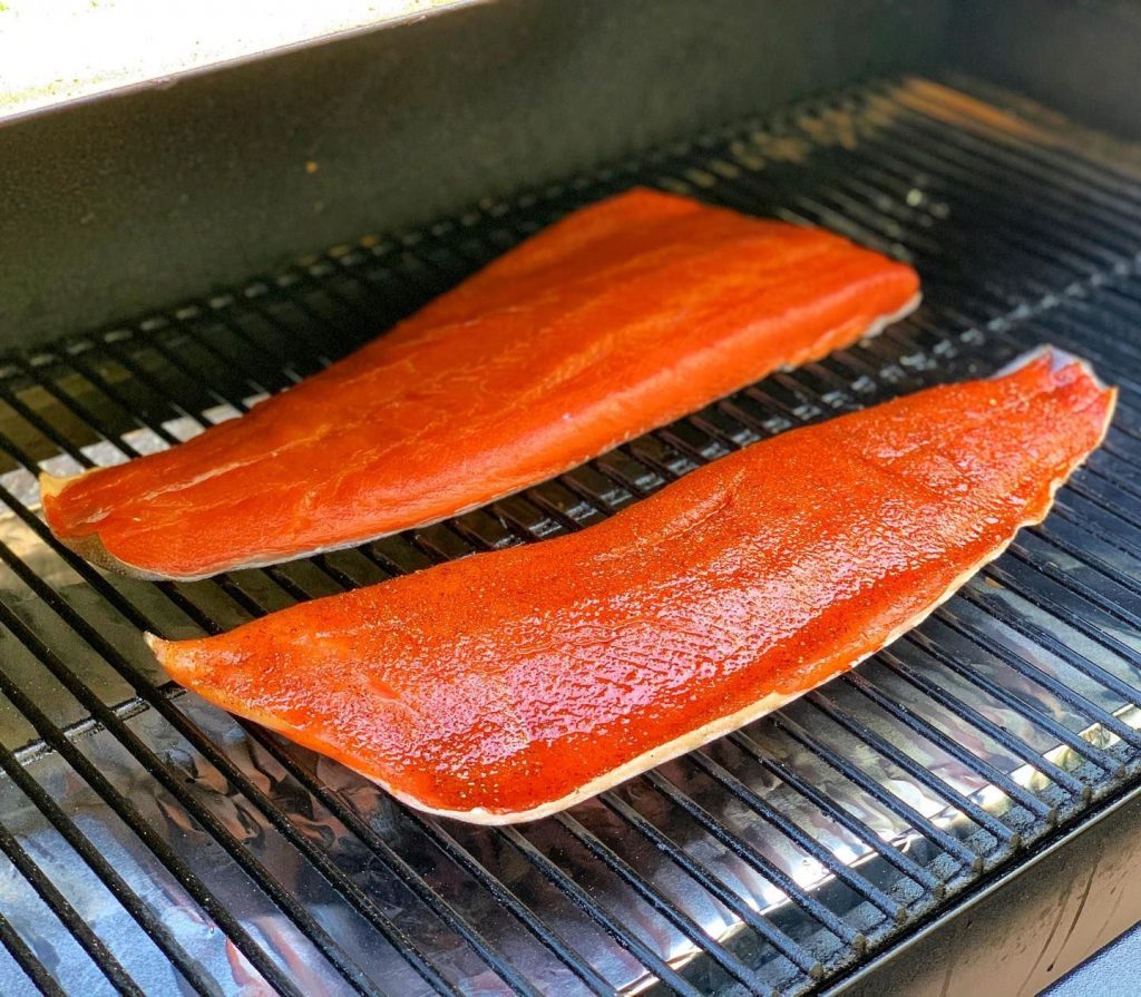 Dry-Brined Smoked Salmon