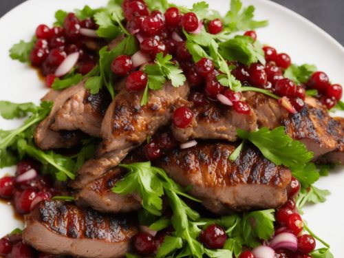 Duck Breasts with Redcurrant & Onion Relish