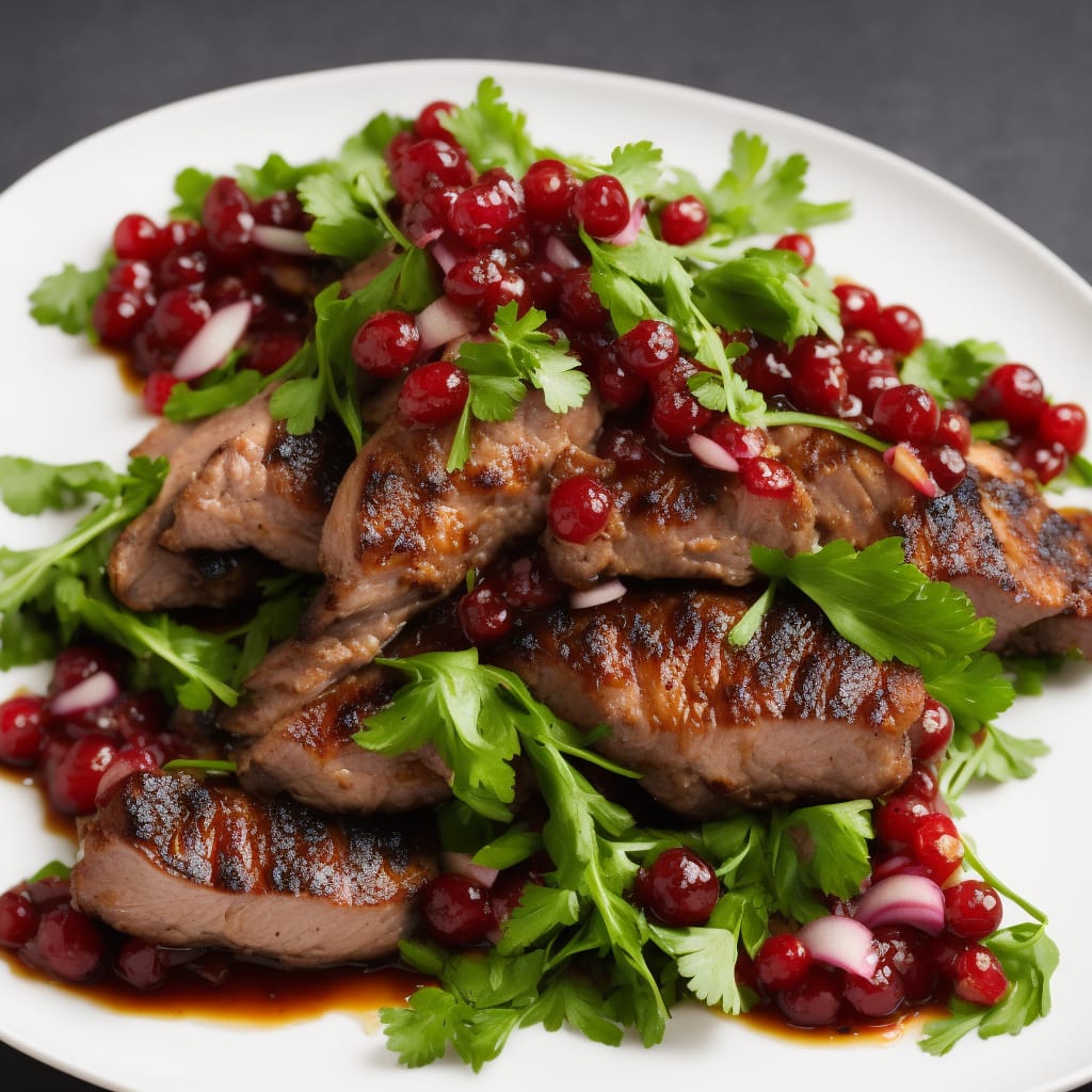 Duck Breasts with Redcurrant & Onion Relish