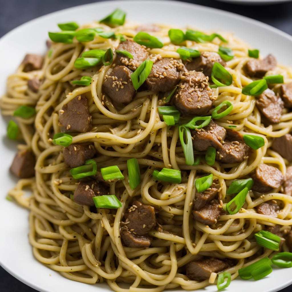 Duck & Spring Onion Noodles