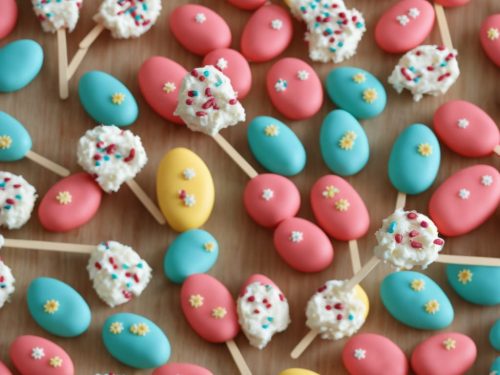 Easter Biscuit Lollies
