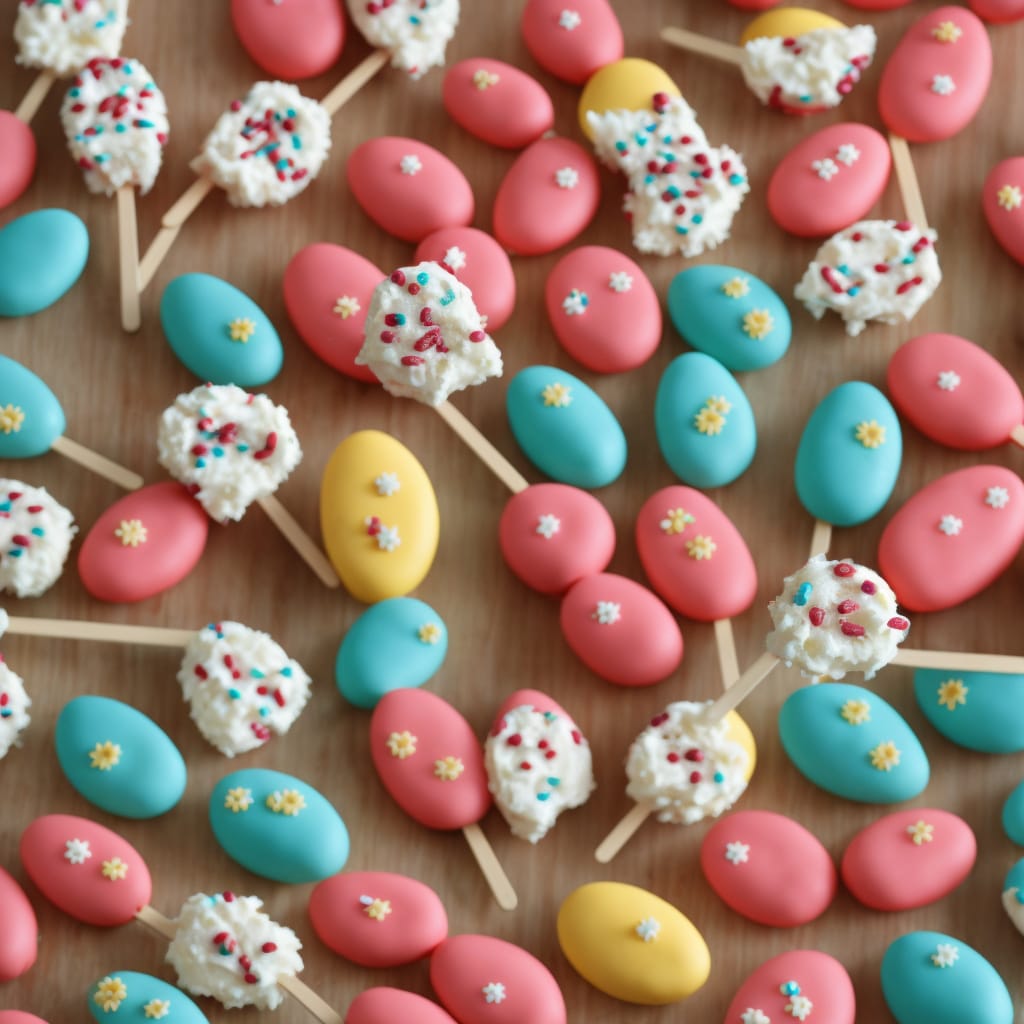 Easter Biscuit Lollies