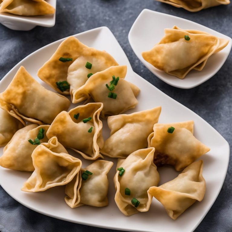 Easy Air Fryer Cream Cheese Wontons Recipe Recipe | Recipes.net