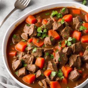 Easy and Hearty Slow Cooker Beef Stew