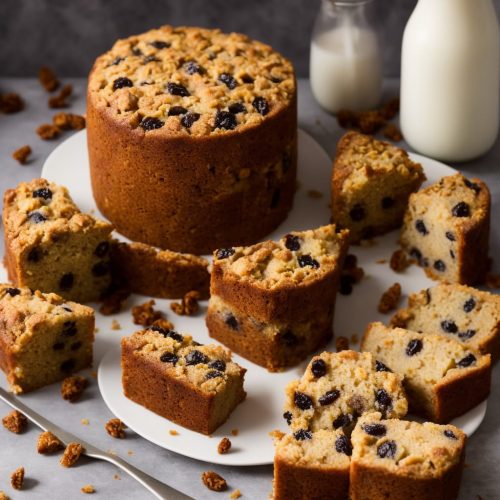 Easy Apple Fruit Cake Recipe