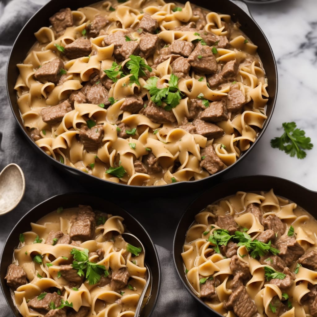 Easy Beef Stroganoff Recipe