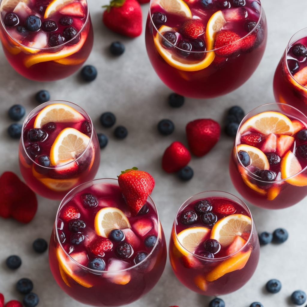 Easy Berry Sangria