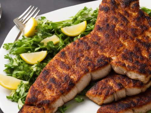 Easy Blackened Swordfish Recipe