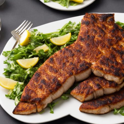 Easy Blackened Swordfish Recipe Recipe