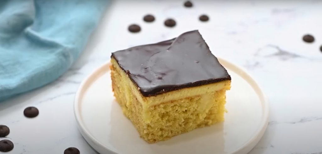 Easy Boston Cream Poke Cake Recipe