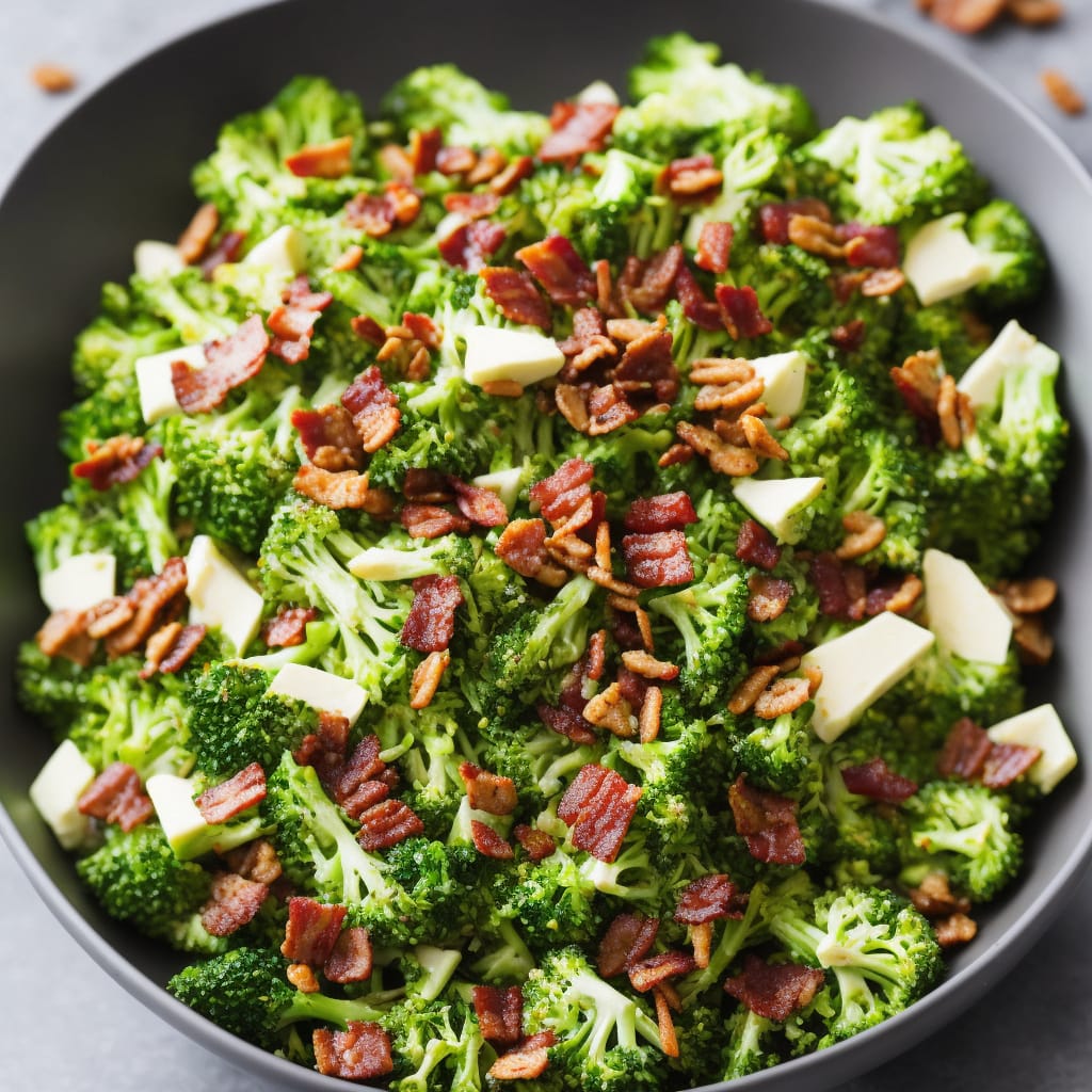Easy Broccoli Bacon Salad Recipe
