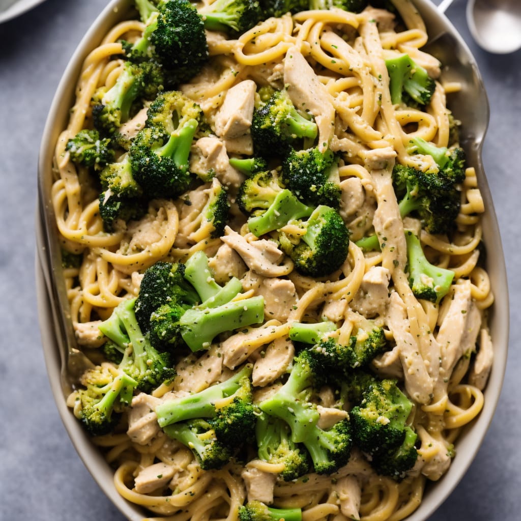 Easy Chicken and Broccoli Alfredo Recipe