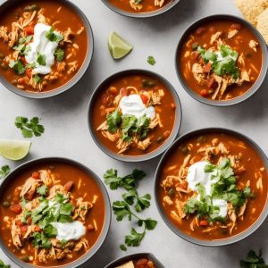 Easy Chicken Enchilada Soup Recipe