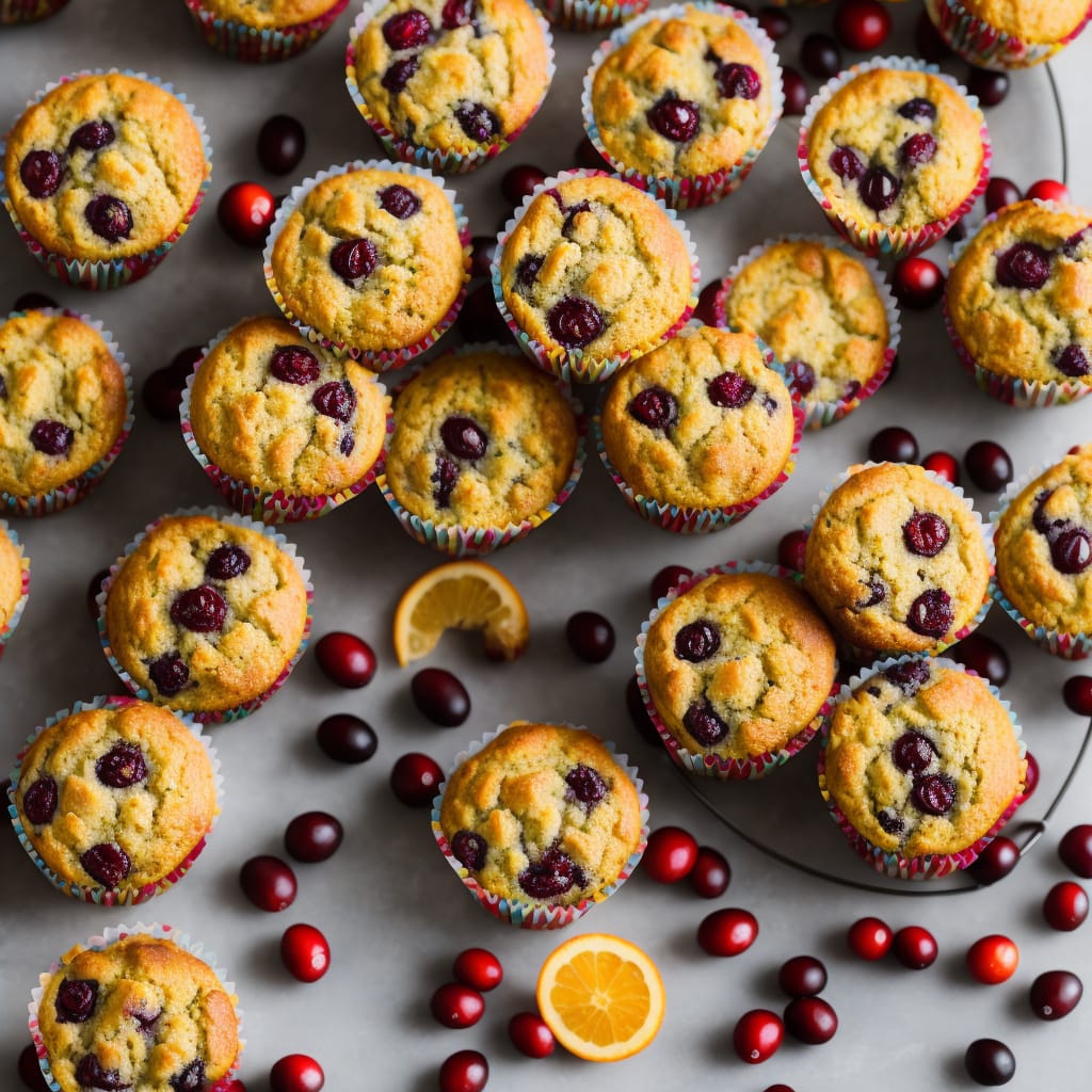 Easy Cranberry Orange Muffins Recipe