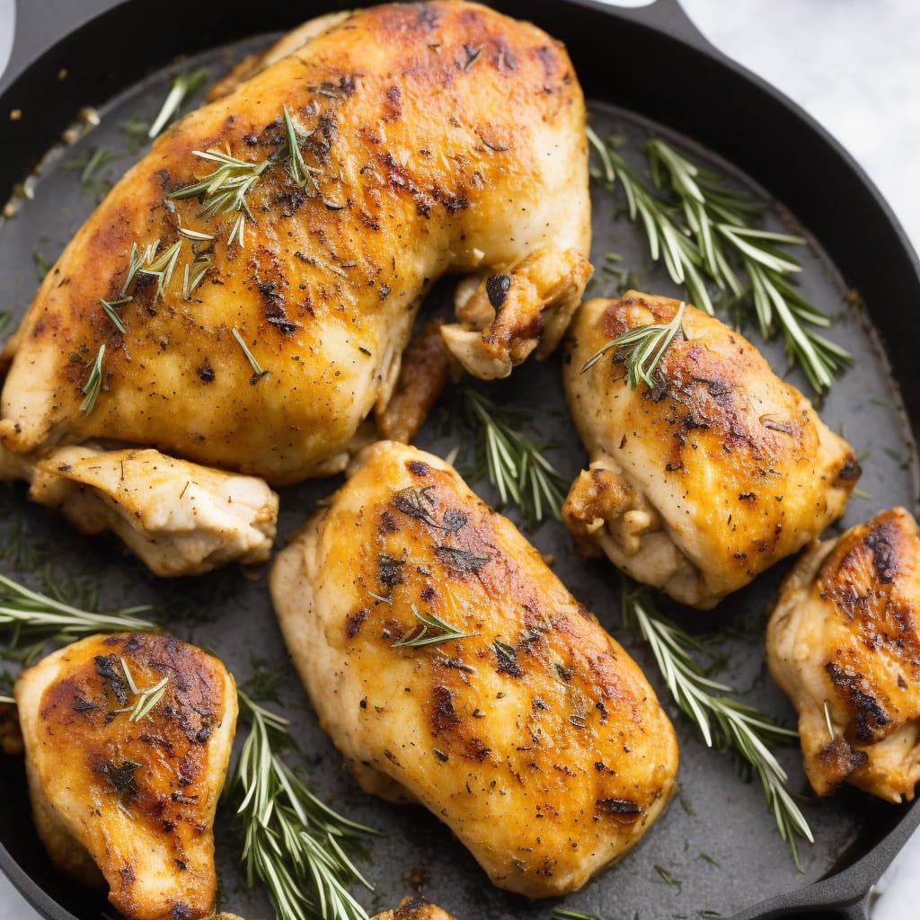 Easy Garlic and Rosemary Chicken Recipe Recipe | Recipes.net