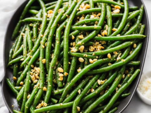 Easy Garlic Green Beans Recipe