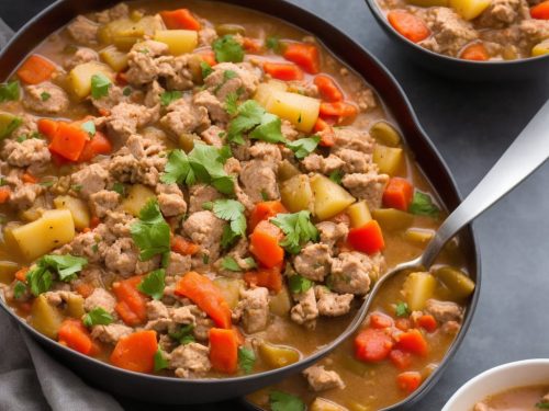 Easy Ground Turkey Stew