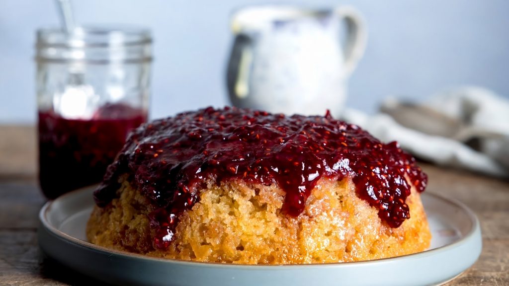 Easy Jam Sponge Recipe