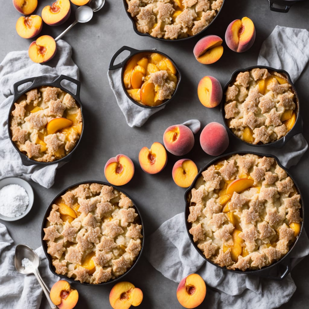 Easy Peach Cobbler with Cake Mix Recipe