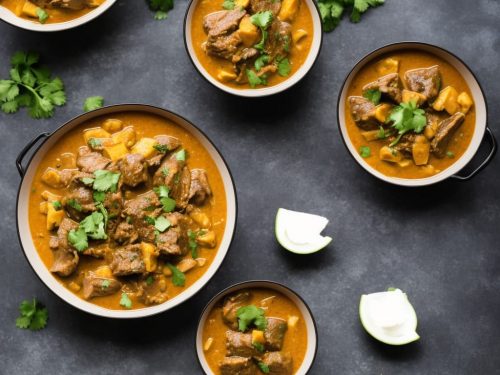 Easy Pressure Cooker Lamb & Coconut Curry