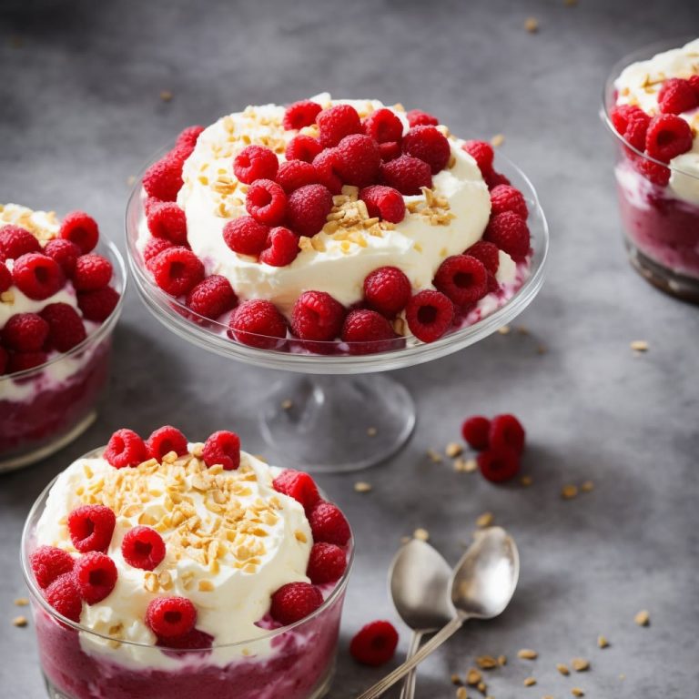 Easy Raspberry & Ginger Trifle Cheesecake Recipe