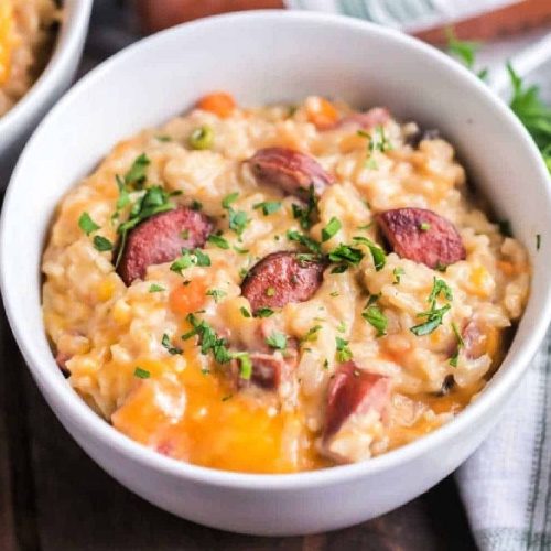 Easy Sausage & Courgette Pilaf Recipe