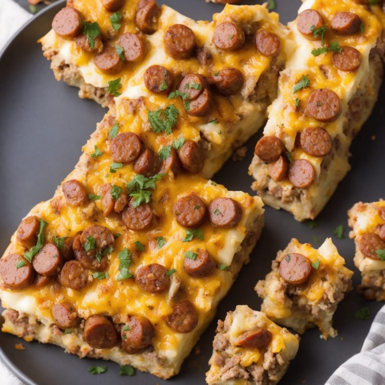 Easy Sausage Strata Recipe Recipe