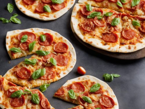Easy Tortilla Pizza Recipe