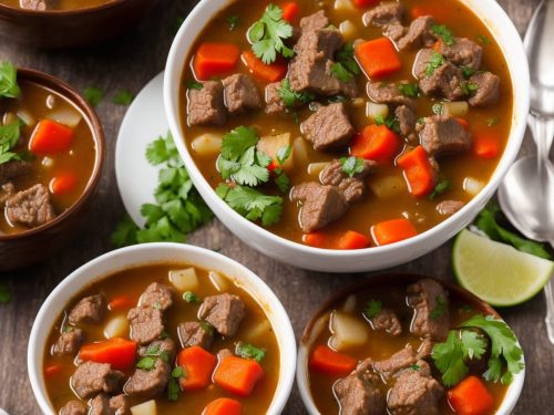 Easy Vegetable Beef Soup with Ground Beef Recipe