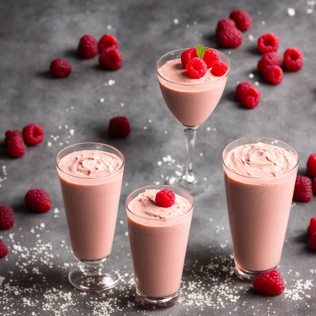 Effortless Raspberry Iced Mousse